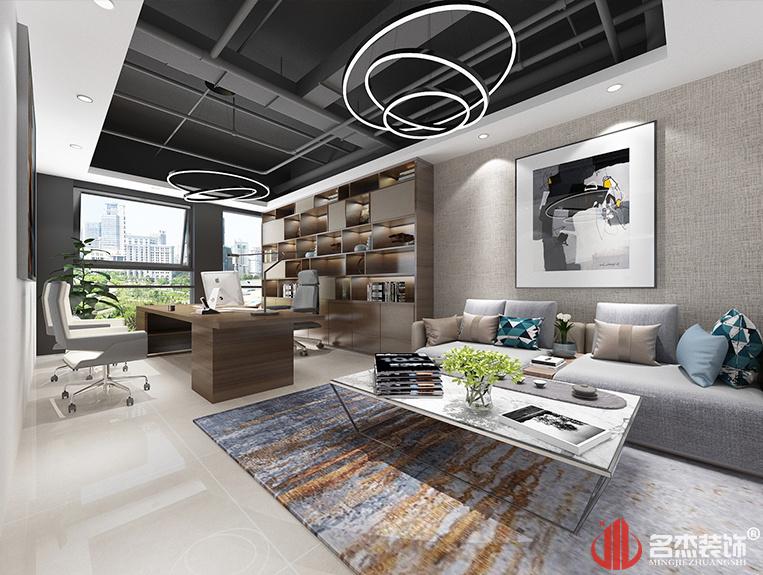 生物科技办公室装修之司理室