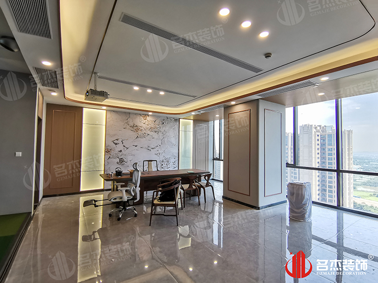 总司理室装修实景效果